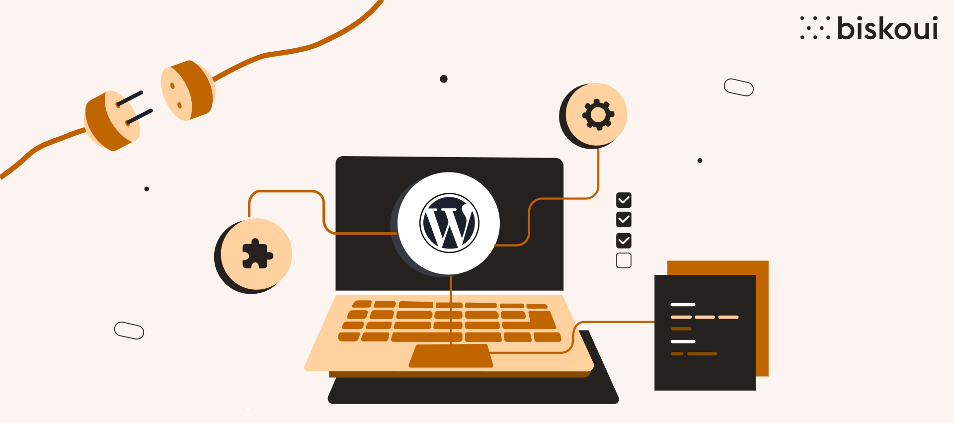 biskoui installation guide via WordPress plugin